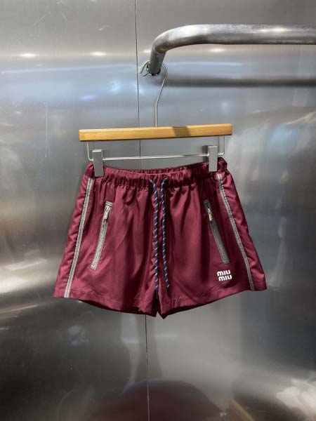 2026年4月9日入荷早春新作Miumiu半ズボン女性用ファ...