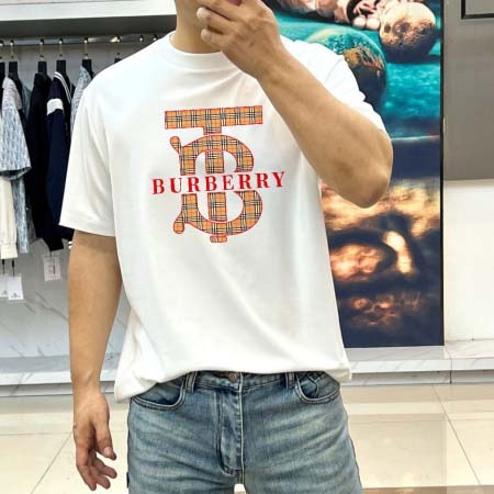 2026年4月16日新作Burberry半袖 tシャツ高品質...