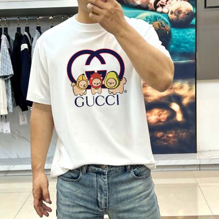 2026年4月16日新作Gucci半袖 tシャツ高品質/誕生...