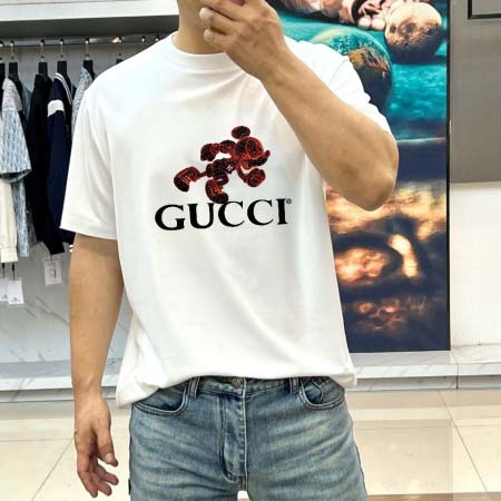 2026年4月16日新作Gucci半袖 tシャツ高品質/誕生...