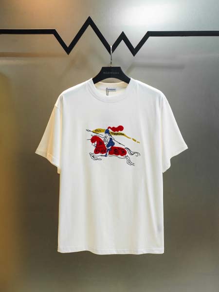 2026年4月19日新作Burberry半袖 tシャツ高品質...