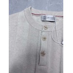 2026年4月23日春夏新作Brunello Cucinelli半袖 tシャツ高品質/誕生日プレゼント/FF工場