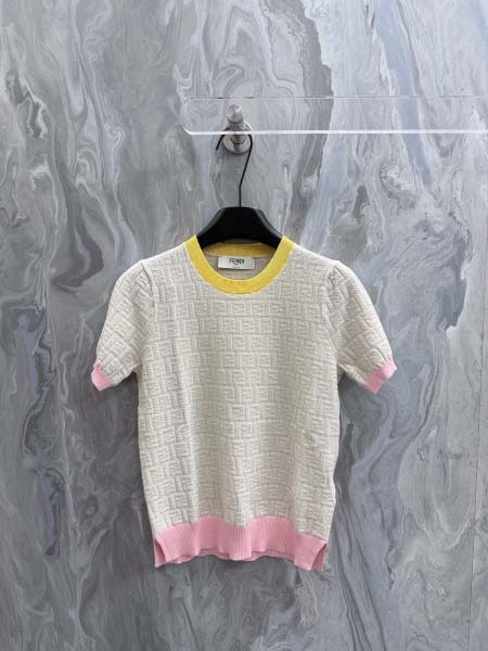 2026年4月23日春夏新作Fendi半袖 tシャツ高品質/誕生日プレゼント/FF工場