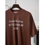 2026年4月23日春夏新作Acne半袖 tシャツ高品質/誕生日プレゼント/FF工場