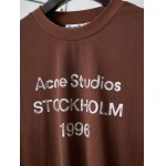 2026年4月23日春夏新作Acne半袖 tシャツ高品質/誕生日プレゼント/FF工場