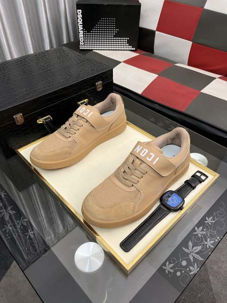 2026年5月8日入荷新品Dsquared2カジュアルシューズ/スニーカー｜メンズ靴人気本革製ギフト/誕生日/TL工場