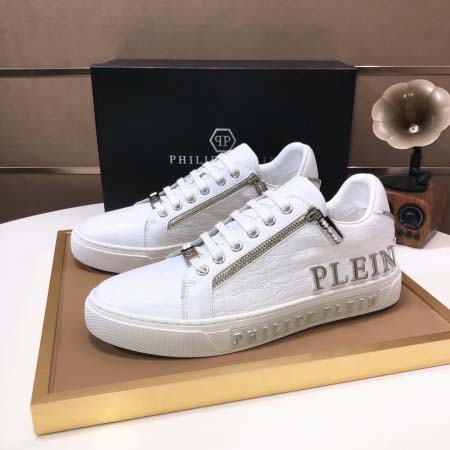 2026年5月8日入荷新品PHILIP PLEINカジュアルシューズ/スニーカー｜メンズ靴人気本革製ギフト/誕生日/TL工場