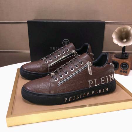 2026年5月8日入荷新品PHILIP PLEINカジュアルシューズ/スニーカー｜メンズ靴人気本革製ギフト/誕生日/TL工場