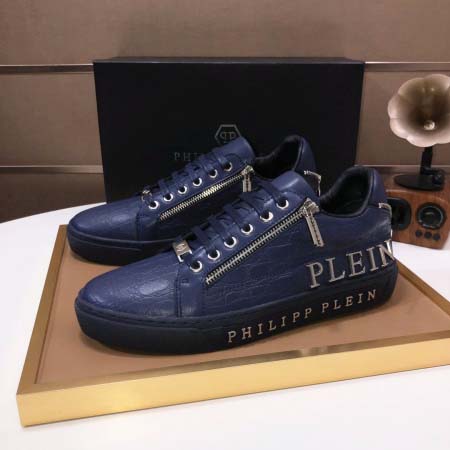 2026年5月8日入荷新品PHILIP PLEINカジュアルシューズ/スニーカー｜メンズ靴人気本革製ギフト/誕生日/TL工場