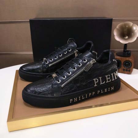 2026年5月8日入荷新品PHILIP PLEINカジュアルシューズ/スニーカー｜メンズ靴人気本革製ギフト/誕生日/TL工場