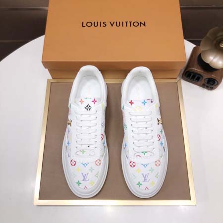 2026年5月8日入荷新品Louis Vuittonカジュアルシューズ/スニーカー｜メンズ靴人気本革製ギフト/誕生日/TL工場