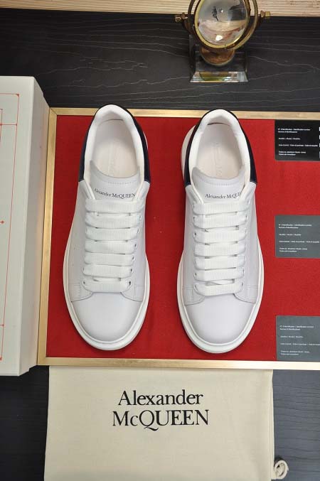 2026年5月8日入荷新品Alexander McQueenカジュアルシューズ/スニーカー｜メンズ靴人気本革製ギフト/誕生日/TL工場