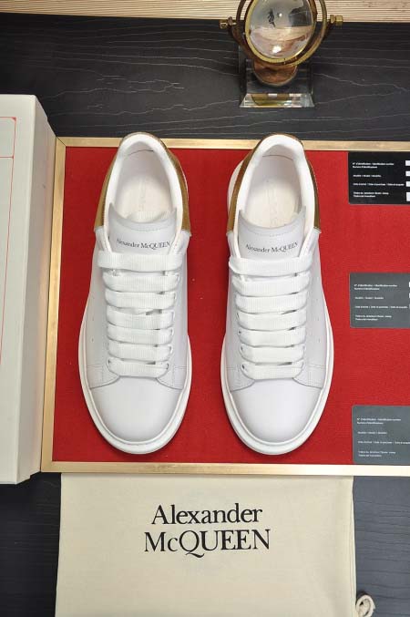 2026年5月8日入荷新品Alexander McQueenカジュアルシューズ/スニーカー｜メンズ靴人気本革製ギフト/誕生日/TL工場