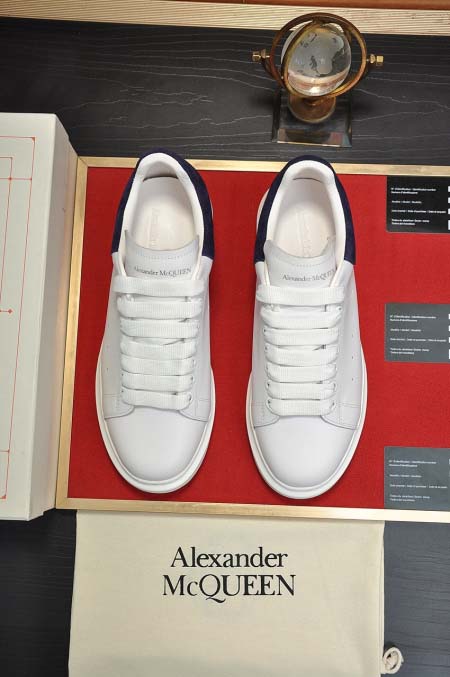 2026年5月8日入荷新品Alexander McQueenカジュアルシューズ/スニーカー｜メンズ靴人気本革製ギフト/誕生日/TL工場