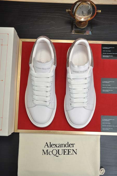 2026年5月8日入荷新品Alexander McQueenカジュアルシューズ/スニーカー｜メンズ靴人気本革製ギフト/誕生日/TL工場