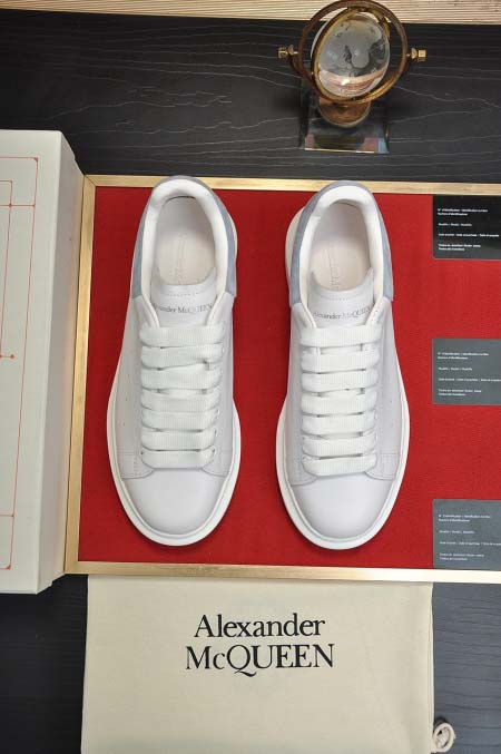 2026年5月8日入荷新品Alexander McQueenカジュアルシューズ/スニーカー｜メンズ靴人気本革製ギフト/誕生日/TL工場