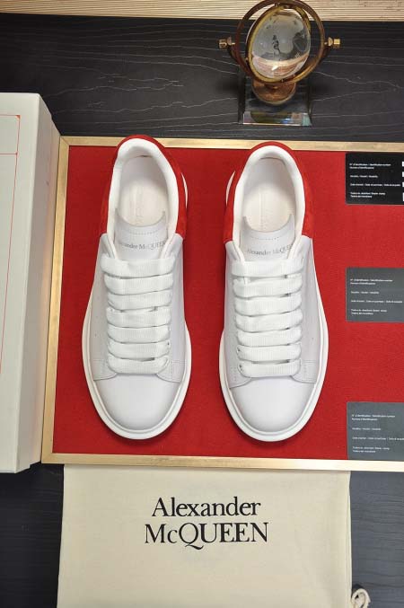 2026年5月8日入荷新品Alexander McQueenカジュアルシューズ/スニーカー｜メンズ靴人気本革製ギフト/誕生日/TL工場