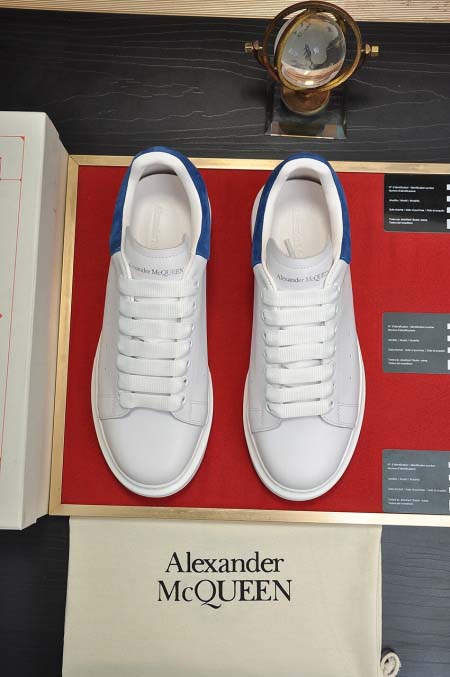 2026年5月8日入荷新品Alexander McQueenカジュアルシューズ/スニーカー｜メンズ靴人気本革製ギフト/誕生日/TL工場