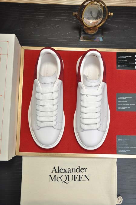 2026年5月8日入荷新品Alexander McQueenカジュアルシューズ/スニーカー｜メンズ靴人気本革製ギフト/誕生日/TL工場