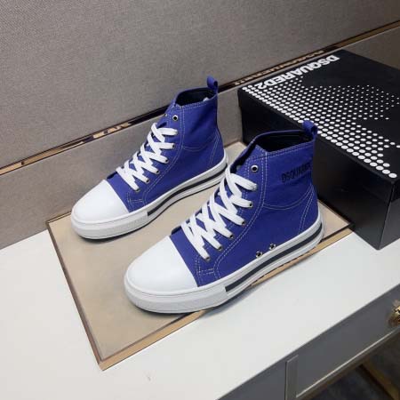 2026年5月8日入荷新品Dsquared2  カジュアルシューズ/スニーカー｜メンズ靴人気本革製ギフト/誕生日/TL工場