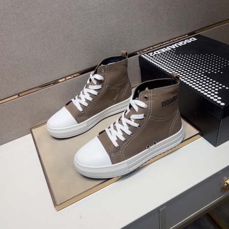 2026年5月8日入荷新品Dsquared2  カジュアルシューズ/スニーカー｜メンズ靴人気本革製ギフト/誕生日/TL工場