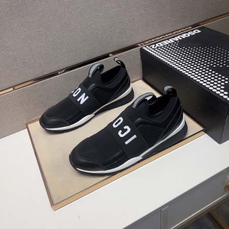 2026年5月8日入荷新品Dsquared2  カジュアルシューズ/スニーカー｜メンズ靴人気本革製ギフト/誕生日/TL工場