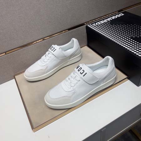 2026年5月8日入荷新品Dsquared2  カジュアルシューズ/スニーカー｜メンズ靴人気本革製ギフト/誕生日/TL工場