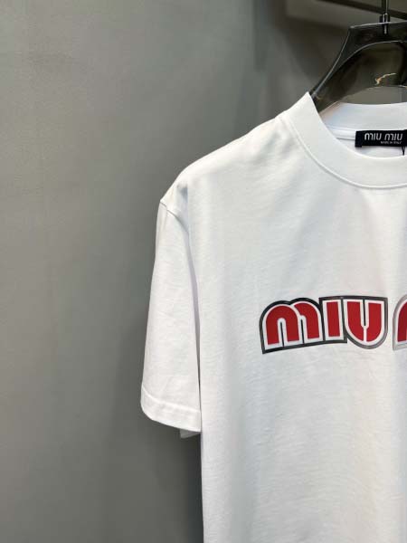 2026年5月11日入荷新作miumiu半袖Tシャツ春夏高品質超厳選★入手困難/UP工場