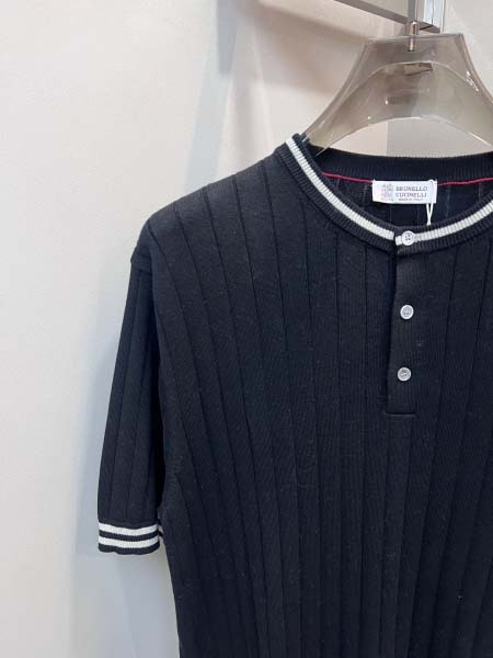 2026年5月11日入荷新作Brunello Cucinelli半袖Tシャツ春夏高品質超厳選★入手困難/UP工場