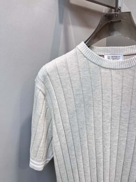 2026年5月11日入荷新作Brunello Cucinelli半袖Tシャツ春夏高品質超厳選★入手困難/UP工場