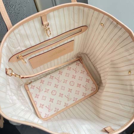 2026年5月11日入荷Louis Vuitton バッグM27521 Neverfull MM LVMonogram Blossoms  31-28-14  高品質新作/誕生日プレゼント/XS工場