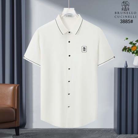 2026年5月19日入荷新作Brunello Cucinelli半袖 ポロ/シャツ人気/誕生日プレゼント/kd工場