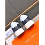 2026年5月8日入荷新品Santoniカジュアルシューズ/スニーカー｜メンズ靴人気本革製ギフト/誕生日/TL工場