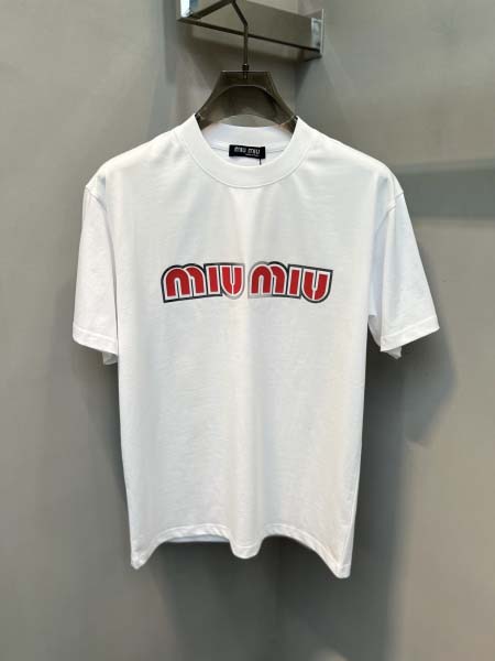 2026年5月11日入荷新作miumiu半袖Tシャツ春夏高品...