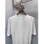 2026年5月11日入荷新作Brunello Cucinelli半袖Tシャツ春夏高品質超厳選★入手困難/UP工場