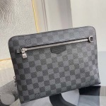 2026年5月11日入荷Louis Vuitton バッグM60417New Pouch  Damier Graphite 21.0 x 27.0 x 5.0 高品質新作/誕生日プレゼント/XS工場