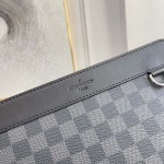 2026年5月11日入荷Louis Vuitton バッグN64612 Standing Pouch  Damier Graphite  D   27 21 5cm高品質新作/誕生日プレゼント/XS工場