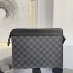 2026年5月11日入荷Louis Vuitton バッグN64612 Standing Pouch  Damier Graphite  D   27 21 5cm高品質新作/誕生日プレゼント/XS工場