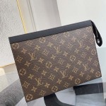 2026年5月11日入荷Louis Vuitton バッグM61694POCHETTE VOYAGE   Monogram Eclipse   Pochette Voyage  27 x 21 x 6 高品質新作/誕生日プレゼント/XS工場