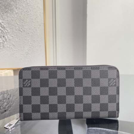 2026年5月11日入荷Louis Vuitton バッグN60111  Damier GraphiteZippy Organizer     21.0x 12.0 cm/8.3 x 4.7   - Damier Grap高品質新作/誕生日