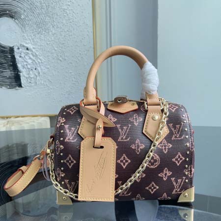 2026年5月11日入荷Louis Vuitton バッグM28102 Speedy Trunk 20  Monogram Origine   Monogram  20.5 x 13.5 x 11 高品質新作/誕生日プレゼント/XS工場