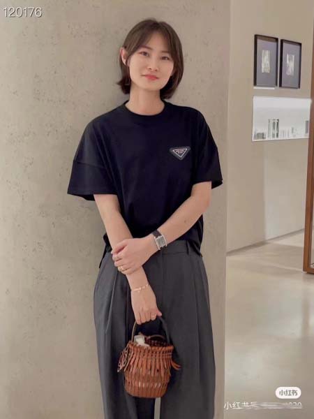 2026年5月13日春夏入荷新作Prada半袖 tシャツ人気...
