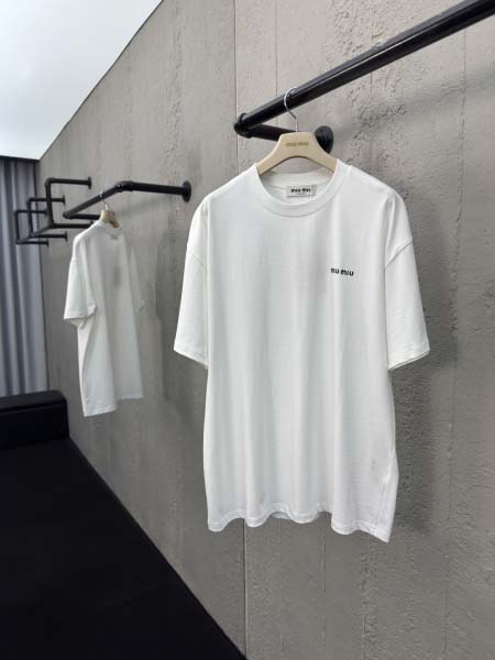 2026年5月13日春夏入荷新作MIUMIU半袖 tシャツ人...