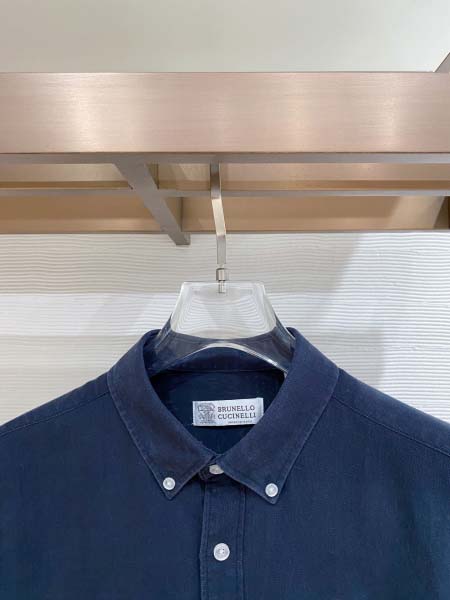 2026年6月4日入荷春夏新作Brunello Cucinelli 長袖シャツ高品質DH工場