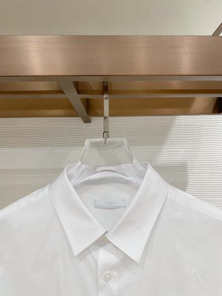 2026年6月4日入荷春夏新作Prada長袖シャツ高品質DH工場