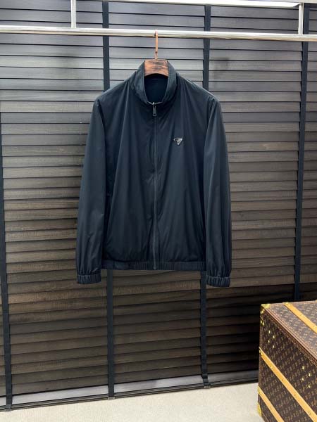 2026年6月9日入荷春秋新作Pradaジャケット高品質DH工場