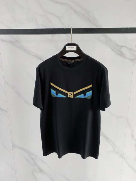 2026年6月2日入荷春夏新作Fendi半袖Tシャツ高品質D...