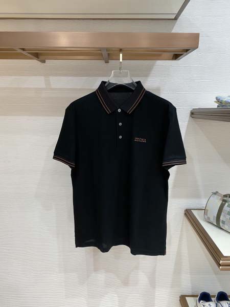 2026年6月4日入荷春夏新作Zegna半袖Tシャツ高品質D...