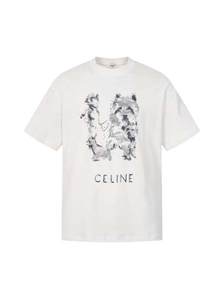 2026年6月11日春夏新作Celine半袖 tシャツ激安高...