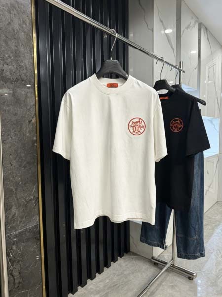 2026年6月12日春夏新作Hermes半袖 tシャツ激安高...